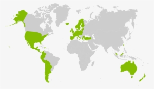 Spotify Availability By Country - Png Black And White