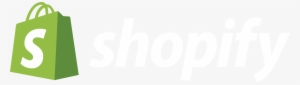 Shopify Logo White Transparent