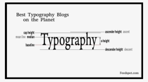 The Best Typography Blogs From Thousands Of Top Typography - Typography Decal Baseline Median