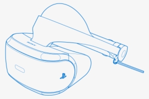 Ps Vr Tech Specs - Ps4 Vr Headset Drawing
