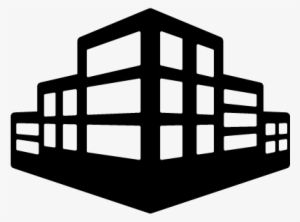 Office Building Silhouette Png For Kids - Building Icon White Png