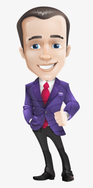 Business Vector Cartoon Character Man Graphic Design