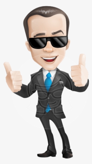 Businessman Vector Cartoon Character Design Modern