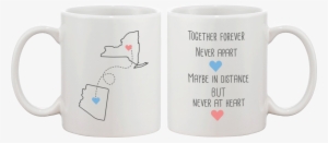 [custom] Together Forever - Long Distance Relationship Cup