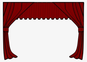 Curtain Clipart Svg - Curtain Svg