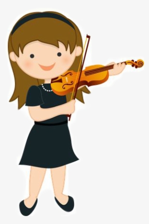 Prelude Playschool Indirapuram - Girl Playing Violin Clipart