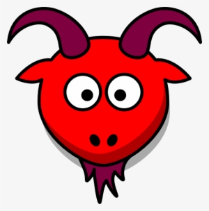 Source - Www - Clker - Com - Report - Goat Vector Png - Cartoon Farm Animal Clipart Free