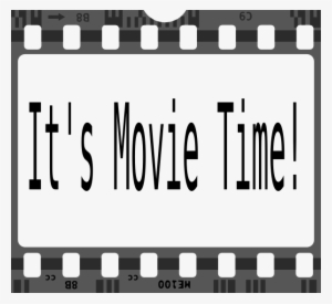 Movie Time - Film Strip Frame Png