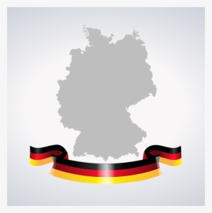 Germany Map, Germany, Map, Contour, Borders, Outline - Germany Blue Map