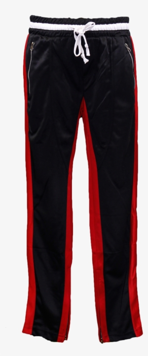 Red And Black Odd Culture Joggers/pants - Fashion