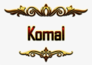 Komal Name Png Ready-made Logo Effect Images - Sagar Name