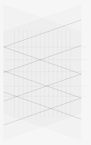 Isometric Grid 20° I - Monochrome