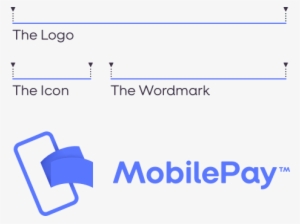 The Minimum Size For The Logo Is 98px And 28px For - Mobilepay Logo Png