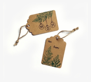 Pre-made Blank Gift Tags, About 2 By 3 Inches Ink Pad - Earrings