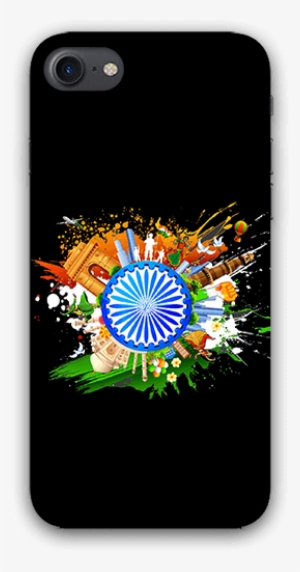 Proud India Iphone 8 Mobile Back Case