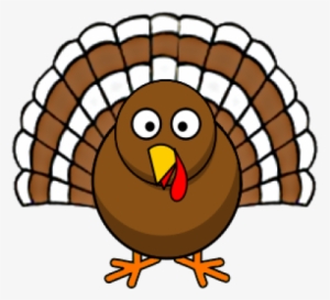 Happy Thanksgiving - Cartoon Chicken Shower Curtain