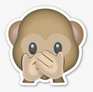 Transparent Money Emojis Go Back > Gallery For > Monkey - Speak-no-evil Monkey Emoticon Emoji Pillow Case Cover