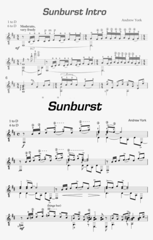 Sunburst Sample - - Andrew York