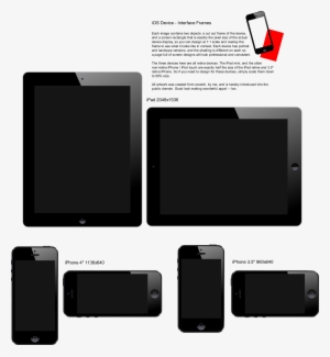 Ios Devices Interface Frames Big Image Png - Interface Frame Png