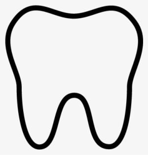 Big Tooth Vector - Tooth Outline