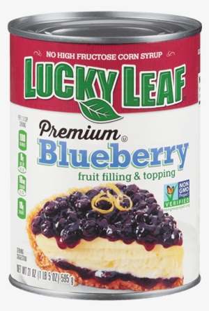 Premium Blueberry Fruit Filling & Topping - Lucky Leaf Blueberry Pie Filling