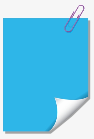 Sticky Notes Blue Clipart Post-it Note Paper Adhesive - Blue Sticky Notes Png