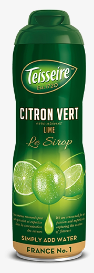 Teis Lime 60cl Png - Teisseire Citron Lemon Le Sirop