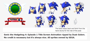 Sonic The Hedgehog 4 Episode