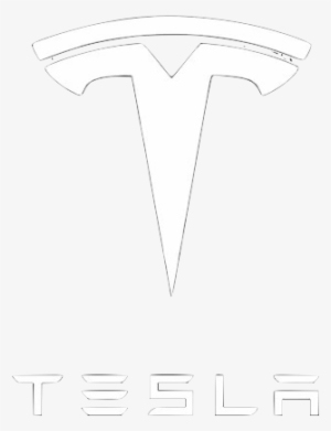 Client Image - Tesla Logo Transparent Background White