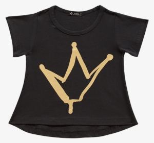 Kids Gold Crown Tee - United States Of America