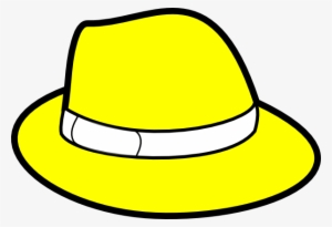 Top Hat Clipart Yellow - Clip Art Hat