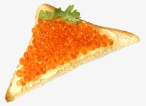 Caviar Bread Png Image - Икра Пнг