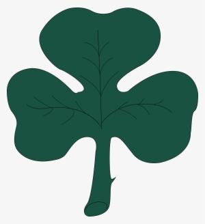 Free Clipart Of A St Paddy's Day 4 Leaf Clover Shamrock - Jpg Clipart
