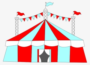 Big Top Tent Clip Art At Clker - Circus Tent Clipart Png