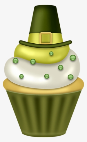 Tube St Patrick, Cupcake Png ♧ St Patrick's Day Clipart - Saint Patrick