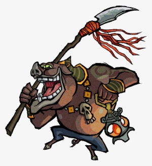 Moblin Ww - Legend Of Zelda Arts And Artifacts