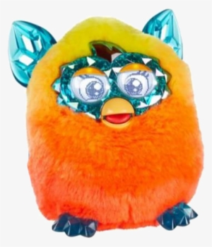 Orange Yellow Crystal Furby Boom No Bg - Furby Boom Crystal Séries