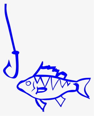 Clipart Info - Animated Fish On Hook