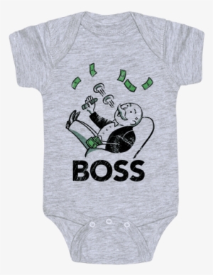 Boss Baby Onesy - Heavy Metal Baby Clothes