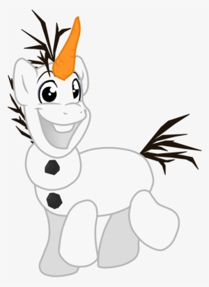 Artist Namygaga Frozen Movie Ponified Safe - Olaf Pony