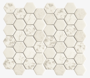 Hexagon Glass Tile White Texture - Tiles Hexagonal Texture