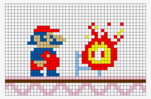 Donkey Kong Mario Pixel Art