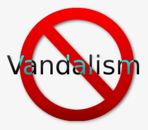 No Vandalism Allowed On Wikipedia - Vandalism