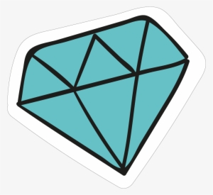 Diamond - Diamond Sticker Png
