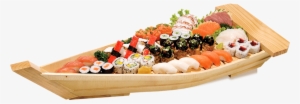 Sushi E Sashimi Png - Barca Comida Japonesa Png
