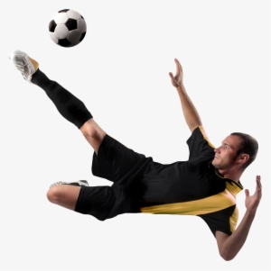 Football Player Png - Football Player Kicking Ball Png