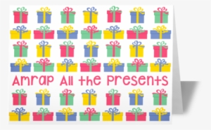 Amrap The Presents Card - Gift