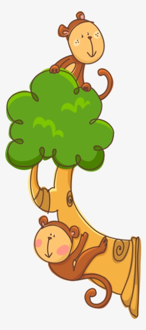 Little Monkeys On The Branch - Child