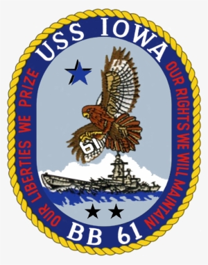 Uss Iowa Coa 2 - Uss Iowa Logo
