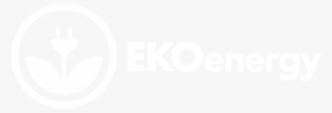 Ekoenergy, White Logo, Png, 39 Kb Gb - Graphic Design